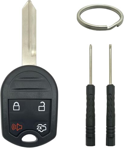Key Fob Shell Case Replacement Fits for Ford F-150 F150 2011 2012 2013 2014 F-250 F-350 Super Duty 2011-2015 2016 Explorer Expedition 2009-2017 Keyless Entry Car Remote Cover (4 Buttons) in Kuwait