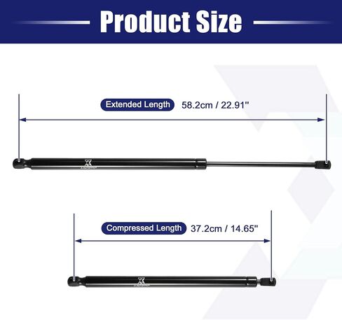 X AUTOHAUX 2pcs Rear Hatch Liftgate Gas Lift Supports Gas Struts Shocks 81770-D7000 for Hyundai Tucson 2016-2020 in Saudi Arabia