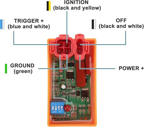 GOOFIT 6 Pin AC CDI Box Replacement for Gy6 50cc 125cc 150cc 200cc 250cc Engine ATV Pit Dirt Bike Go Kart Motorcycle in Saudi Arabia