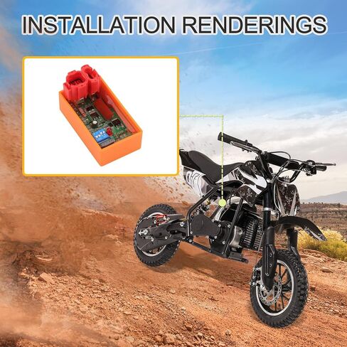 GOOFIT 6 Pin AC CDI Box Replacement for Gy6 50cc 125cc 150cc 200cc 250cc Engine ATV Pit Dirt Bike Go Kart Motorcycle in Saudi Arabia
