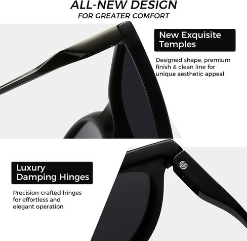 Sungait Original Design Neguredy Sunglasses استقطاب الطراز الكلاسيكي الرجعية للنساء والرجال in Kuwait