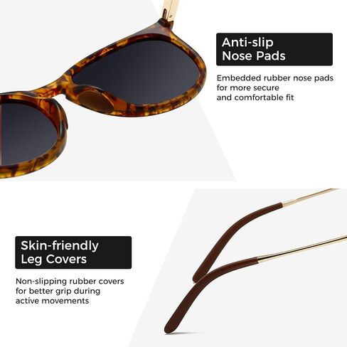 SUNGAIT Original Design Trendy Sunglasses Polarized Vintage Round Classic Retro Style for Women and Men in Saudi Arabia