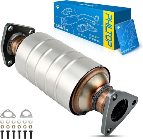 PHILTOP Catalytic Converter Kit Direct-Fit Compatible with Honda 1991-1993 Accord 2.2L, 1990 Accord, 1992-1993 Prelude Replace# 15602, 22624, 642422, 40195 Stainless Steel (EPA Compliant) in Saudi Arabia