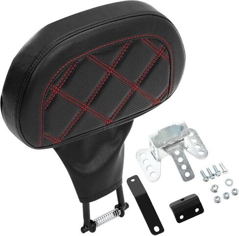 C.C. RIDER Rider Backrest Pad, Rider Sissy Bar fit for Harley Davidson Touring Road King Street Glide Road Glide Tri-Glide 2009-2023 Trike 2010-2011 CVO Custom Bikes in Saudi Arabia