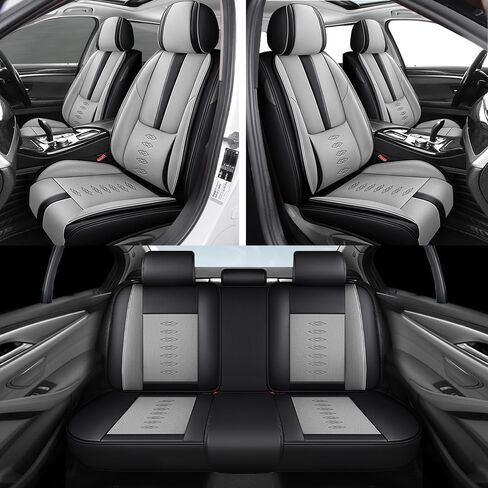 Pick-up Truck Car Seat Covers for Chevrolet Silverado 2500 1999-2024 2025,Leather Seat Covers 2-Seats Standard,Truck Interior Accessories with Airbag,Seat Cover Sets for Silverado 2500(Black+Red) in Saudi Arabia