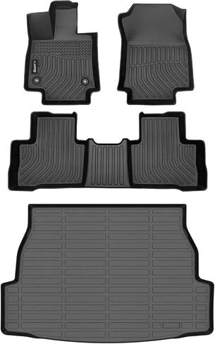 All Weather Cargo Liner for 2022 2023 2024 2025 NX (NX250/NX350/NX350h/NX450h+) Custom Fit Automotive Car Trunk Mat Accessories - Black in Saudi Arabia