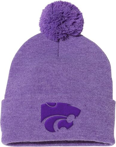 AGP Campus Apparel NCAA Logo Logo Sports Team Pom Pom Beanie in Saudi Arabia