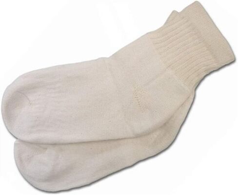 Organic Socks Natural Color, Short Crew in Saudi Arabia