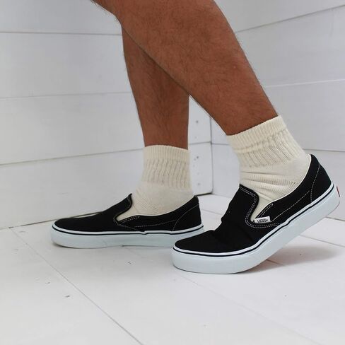 Organic Socks Natural Color, Short Crew in Saudi Arabia