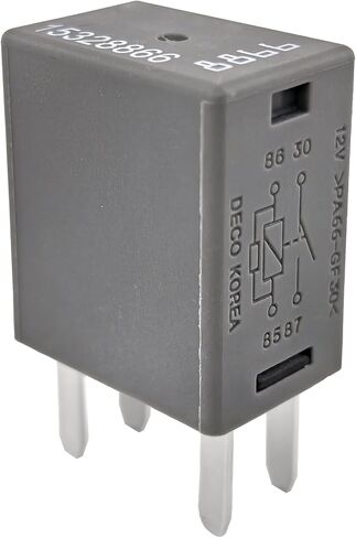 3-Pack 15328866 Relay - 40A 12VDC 4-Pin SPST Automotive Relay - Compatible with Select GM/Chrysler Vehicles (for Dodge Ram, Jeep Wrangler) - Fixes Fuel Pump, Cooling Fan & P0113/P0699 Errors in Saudi Arabia
