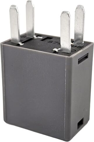 3-Pack 15328866 Relay - 40A 12VDC 4-Pin SPST Automotive Relay - Compatible with Select GM/Chrysler Vehicles (for Dodge Ram, Jeep Wrangler) - Fixes Fuel Pump, Cooling Fan & P0113/P0699 Errors in Saudi Arabia