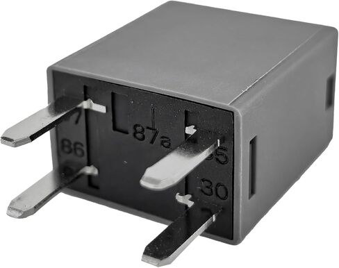 3-Pack 15328866 Relay - 40A 12VDC 4-Pin SPST Automotive Relay - Compatible with Select GM/Chrysler Vehicles (for Dodge Ram, Jeep Wrangler) - Fixes Fuel Pump, Cooling Fan & P0113/P0699 Errors in Saudi Arabia