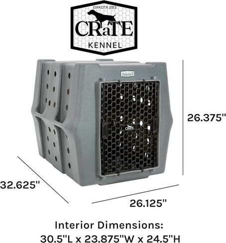 Dakota 283 Crate - Canine Rough و Though Economy Cennel (الزيتون ، كبير) in Kuwait
