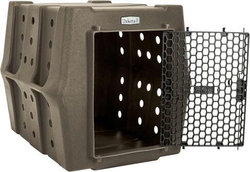 Dakota 283 Crate - Canine Rough و Though Economy Cennel (الزيتون ، كبير) in Kuwait