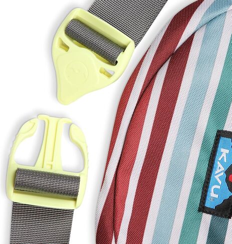 KAVU Spectator Belt Bag Polyester Hip Fanny Pack - Surf Block in Saudi Arabia