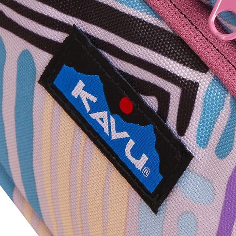KAVU Spectator Belt Bag Polyester Hip Fanny Pack - Surf Block in Saudi Arabia