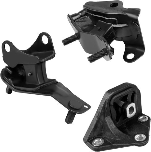 JDMON 3Pcs Engine Motor & Transmission Mount Kit Replacement for Honda Accord 2.4L 2003 2004 2005 2006 2007 Auto Trans Compatible with A4509 / EM9152 / 9152 / A4510 / EM9151 / 9151 / A4542 / 9225 in Saudi Arabia