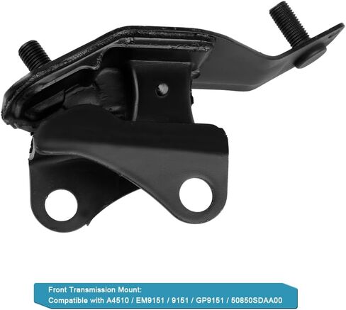 JDMON 3Pcs Engine Motor & Transmission Mount Kit Replacement for Honda Accord 2.4L 2003 2004 2005 2006 2007 Auto Trans Compatible with A4509 / EM9152 / 9152 / A4510 / EM9151 / 9151 / A4542 / 9225 in Saudi Arabia