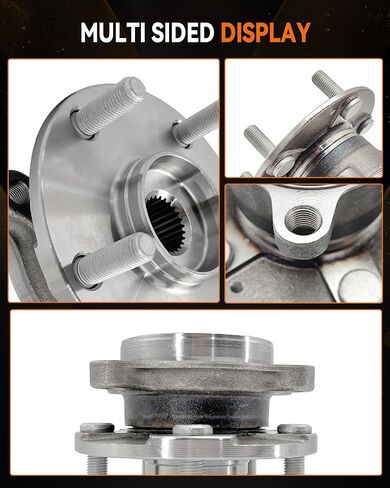513257 Front Wheel Bearing Hub Assembly Fit for Lexus HS250H 2010-2012, for Toyota Prius V Rav4 2006-2012 Corolla IM, for Scion IM TC XB 2008-2015, 5 Lugs w/Encoder ABS, 2Pcs in Saudi Arabia