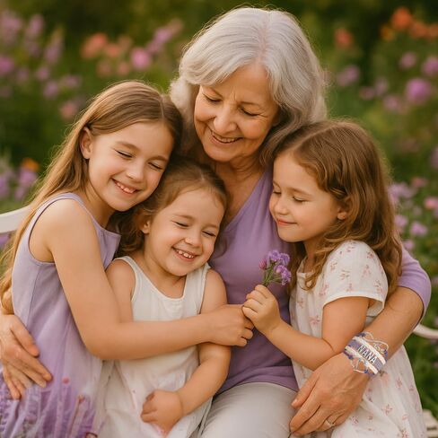 Infinity Collection Nana Bracelet, Nana Jewelry- Gift for Grandma, Adjustable Bracelet for Her in Kuwait