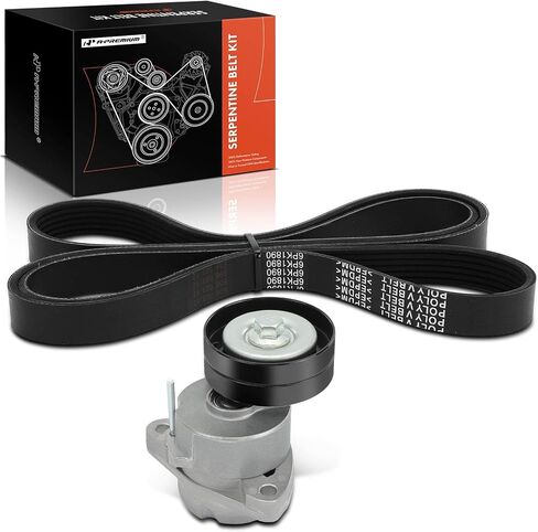 A-Premium Engine Serpentine Belt Drive Kit Compatible with Suzuki Forenza 2004-2008 2.0L, Reno 2005-2008 2.0L & Daewoo Leganza 2000-2002 2.2L, Nubira 2000-2002 2.0L in Saudi Arabia