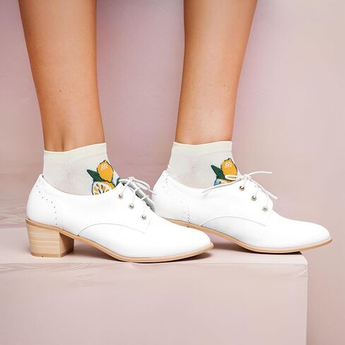 Fruit Socks, 6 Pairs Fun Ankle Socks for Women Cute Sock for Women Strawberry Sock Fashion Cotton Stocking No Show Low Cut Stocking Funny Novelty Stockings Ankle Stockings Watermelon Banana in Saudi Arabia