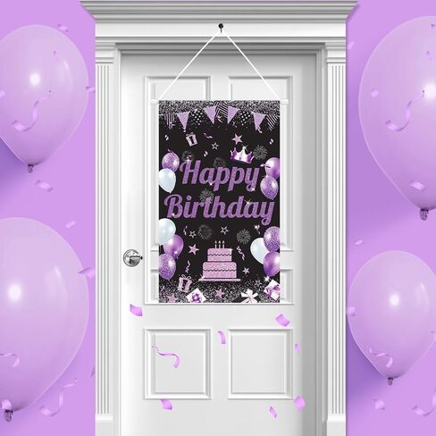 علامة عيد ميلاد سعيد باللون الأزرق والفضي، لافتة باب عيد ميلاد سعيد، شماعة عيد ميلاد، لافتة الشرفة، لافتة تزيين الباب، ديكورات حفلات أعياد الميلاد للرجال والنساء، 50 × 30 سم in Kuwait