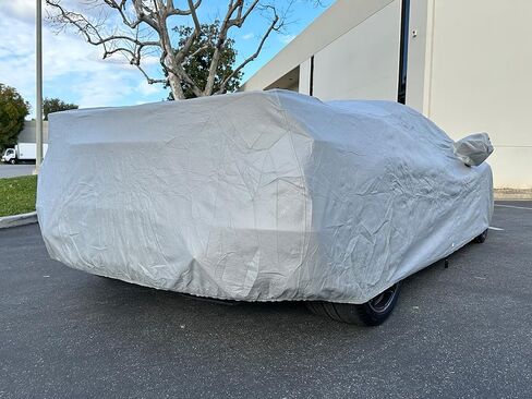 CarsCover Custom Fits for Chevy Corvette C8 Stingray Z06 E-Ray Car Cover Heavy Duty All Weatherproof Ultrashield Covers (Black) in Saudi Arabia