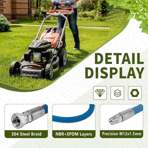 3/8 "خراطيم تصريف الزيت NPT 18"-يحل محل STAN1438 1723165SM 116-4924 ، يناسب محركات Kohler Briggs Tecumseh ، 300 درجة فهرنهايت in Kuwait