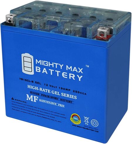 Mighty Max Battery YB16CL-B Gel 12V 19AH بطارية Yamaha All Wave Runner Models 87-08 in Saudi Arabia
