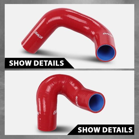G-PLUS Radiator Hose Set Upper Lower and Bypass Hoses Compatible with John Deere Models Black in Saudi Arabia