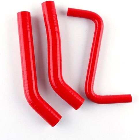 CMS 3-ply Silicone Coolant Radiator Hose Kit for 2006-2014 Honda TRX450R TRX450ER TRX 450R 450ER TRX450 (Red) in Saudi Arabia