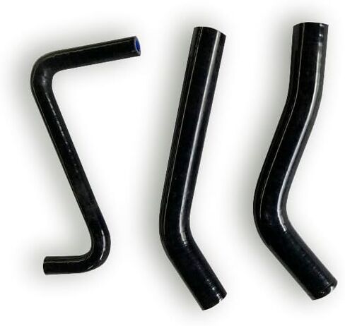 مجموعة خرطوم المبرد السيليكون 3-ply CMS لعام 2006-2014 هوندا TRX450R TRX450R TRX 450R 450er TRX450 (أحمر) in Saudi Arabia