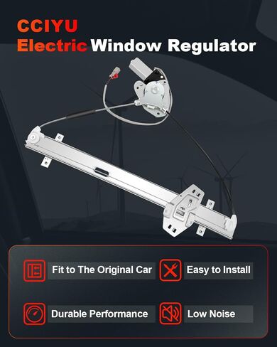 cciyu Power Window Regulator With Motor Replacement for 2003-2008 for Honda Pilot Front Right Passenger Side in Saudi Arabia