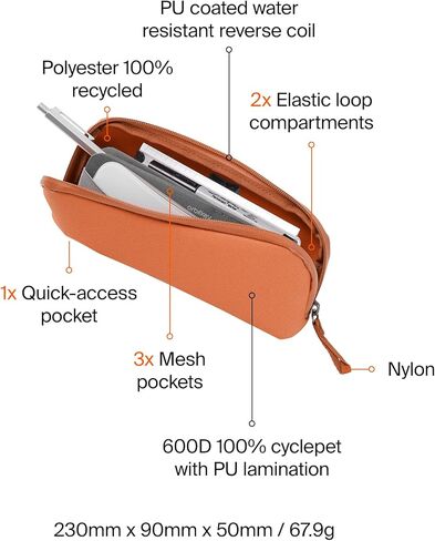 حالة قلم رصاص Orbitkey Konmari - الحجر in Kuwait