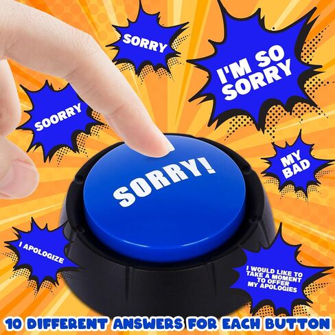 ArtCreativity Laugh Button - 1 Piece - Toy Noise Button with 10 Sound Variations - Funny Buttons with Sound - Novelty Toys for Adults and Kids - Birthday Party Favor and Goodie Bag Filler in Saudi Arabia