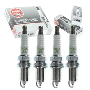 4 pc NGK V-Power Spark Plugs compatible with Kia Soul 2.0L L4 2010-2011 in Saudi Arabia