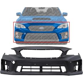 Front Bumper Cover Primed Direct Replacement Compatible With 2018-2021 Subaru WRX SU1000190 57704VA050 in Saudi Arabia