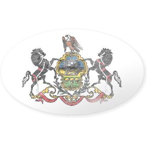 ملصق Cafepress Hershey Pennsylvania Sticker Oval Car Sticker in Saudi Arabia