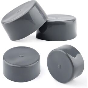 4Pcs 1.98 Inch Grey Bearing Caps,Rubber Bearing Dust Caps Bearing Bars Cover,Trailer Wheel Hub Cap Replacement Bearing Protector in Kuwait