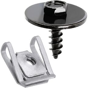 OAUTOO 20Sets Bumper Cover Fender Liner Splash Shield Screw & Self-Locking U-Nut Kit for BMW 07149126886, 07146951655, 07-14-9-126-886, 07-14-6-951-655 in Saudi Arabia