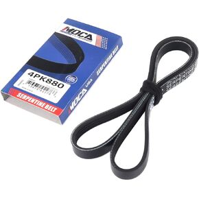 4pk880 EPDM Serpentine Belt Fit for Toyota 2004-2008 Solara 3.3l ، 1995-2006 Camry 3.0L ، for Hyundai 1999-2006 Elantra 2.0L ، for Kia 2000-2004 Spectra 1.8L ، for elexus 2004-2006 es330 3.3l in Kuwait