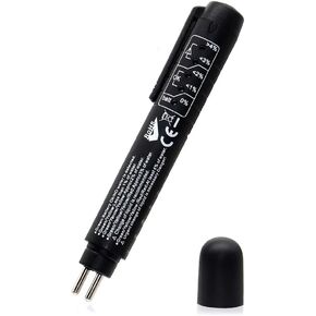 قلم اختبار سائل سائل الفرامل ، 5 مؤشرات LED ، DOT3/DOT4 محلل رطوبة زيت سائل الفرامل in Saudi Arabia