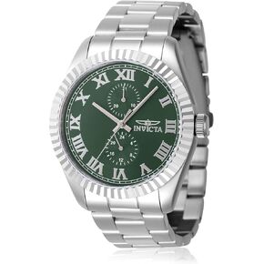 Invicta Specialty Men 43mm Stainless Steel Steel Dial Green Dial VH61 Quartz in Kuwait
