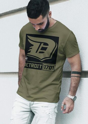 Detroit Shirts for Men by Detroit Rebels T-Shirt Brand. Motor City D Apparel. in Kuwait