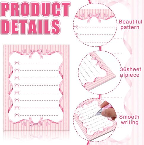 Eaasty 48 Pcs Highland Cow Gifts Bulk Spring Flower Floral Cow Notepad with Pens 24 Notebook 24 Ballpoint Pen for Women Students School Meeting Office Supplies Party Favors Exchange Gifts in Kuwait