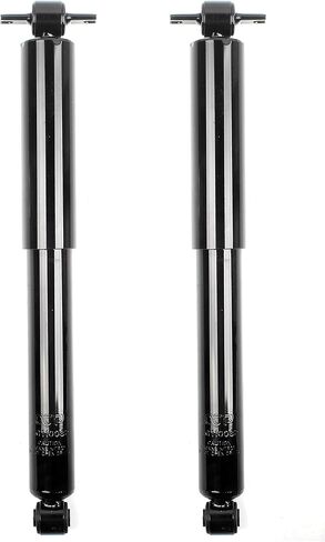ECCPP Rear Shocks Absorbers for Jeep TJ, Wrangler 1997-2006 (2 pcs, Black, Auto Shocks, 344403, 32306) in Saudi Arabia