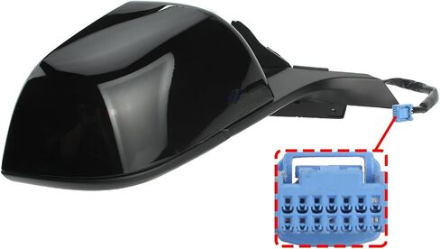 AUTOKAY Right Passenger Side Mirror fit Tesla Model 3 2017-2023 Replaces 51167177128, Black in Saudi Arabia