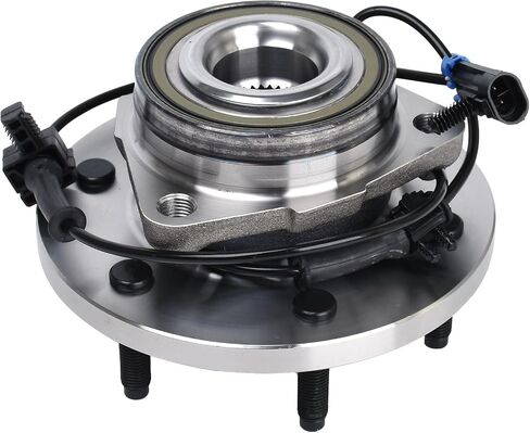 KUSATEC 515093 Front Wheel Bearing and Hub Assembly Compatible with 2006-2010 Hummer H3,2009-2010 H3T, 6 Lug Bolts w/ABS in Saudi Arabia