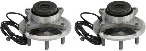 AutoShack Front Wheel Hub Bearing Pair of 2 Driver and Passenger Side Replacement for 2011-2014 Ford F-150 Expedition 2011-2014 Lincoln Navigator 3.5L 3.7L 5.0L 5.4L 6.2L V6 V8 RWD 6-Lug HB615145PR in Saudi Arabia